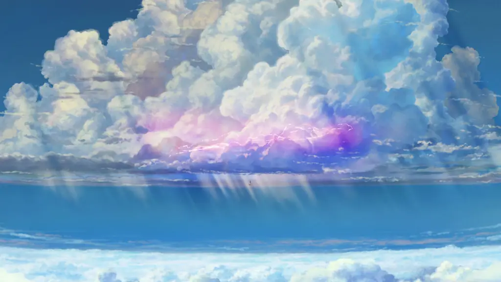 Keindahan Visual Weathering With You Pemandangan indah dari film Weathering With You