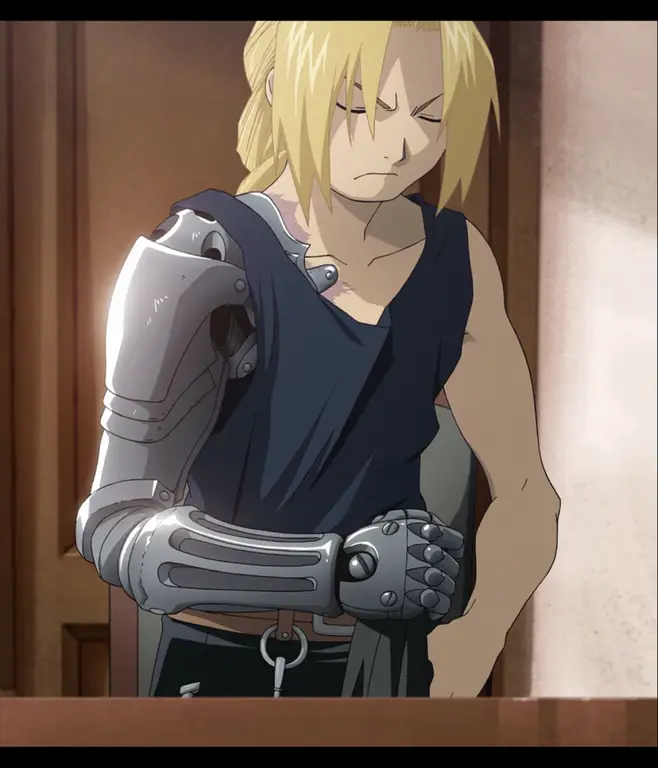 Edward Elric, sang Alchemist Negara Gambar Edward Elric dari Fullmetal Alchemist