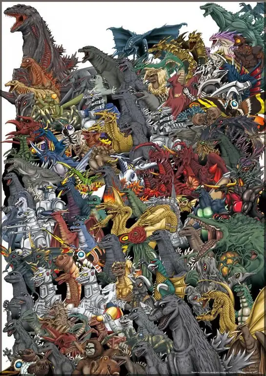 Pertempuran Godzilla Godzilla melawan monster lain dalam film anime