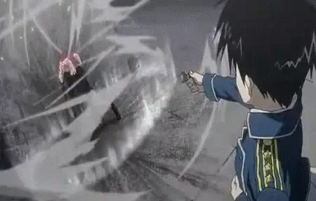 Animasi alkemi yang rumit dan detail dari film Fullmetal Alchemist