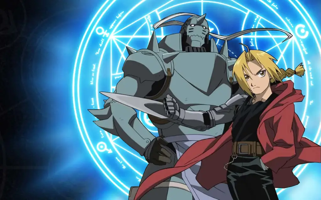Ikatan persaudaraan yang kuat antara Edward dan Alphonse Edward dan Alphonse Elric dalam sebuah adegan emosional