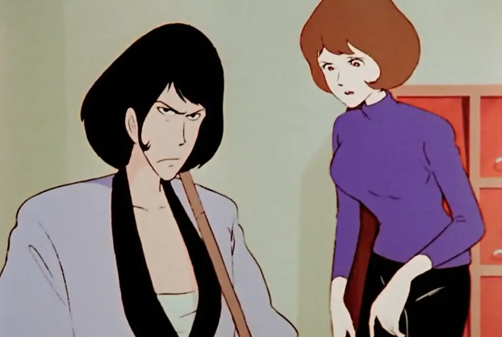 Adegan aksi menegangkan dari film anime Goemon Adegan aksi Goemon dalam anime