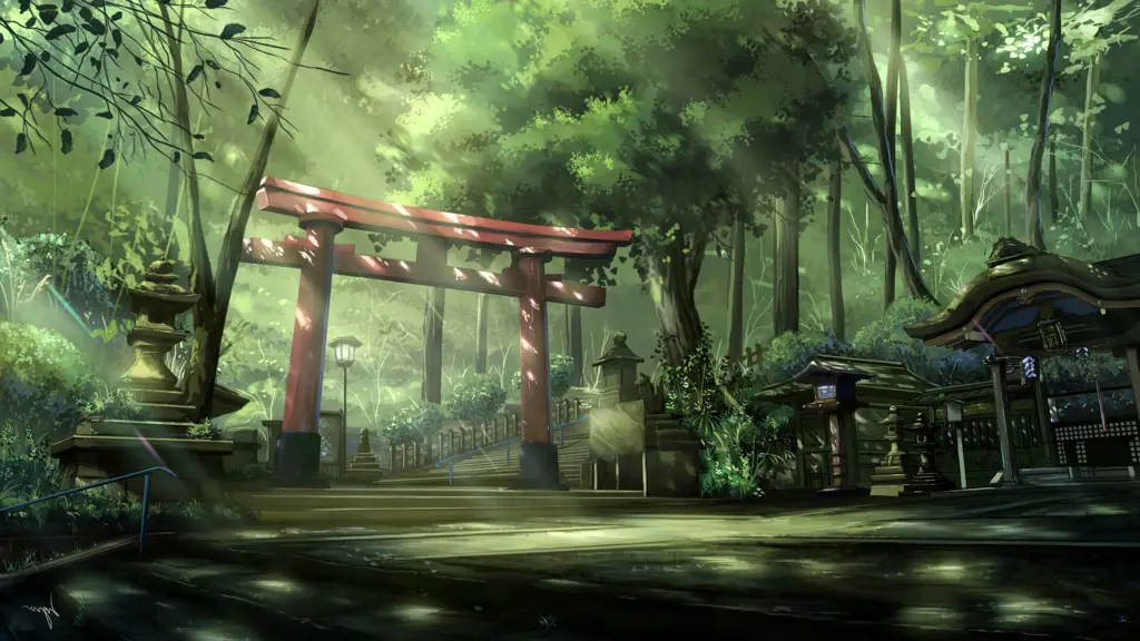 Keindahan pemandangan Jepang dalam film Pemandangan Jepang yang indah dalam film anime Goemon