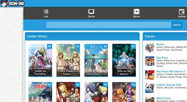 Rekomendasi platform streaming film anime sub indo Platform streaming film anime sub indo terbaik