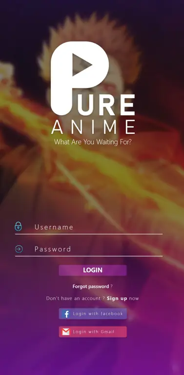 Contoh antarmuka platform streaming anime Antarmuka platform streaming anime