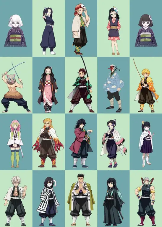 Karakter Anime Inspiratif Gambar karakter-karakter anime yang inspiratif
