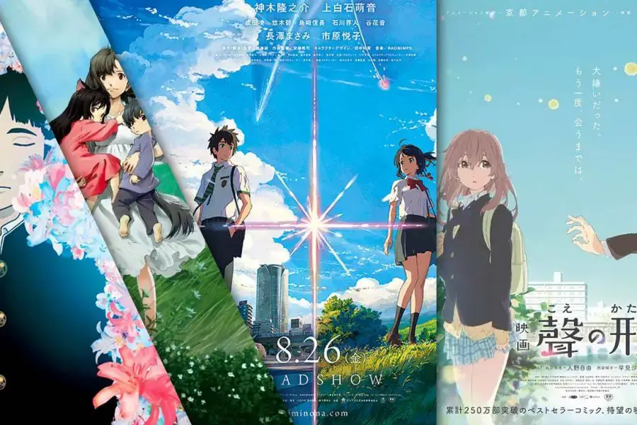 Momen Terbaik dari Film Anime 2015 Potongan adegan dari beberapa film anime terbaik 2015