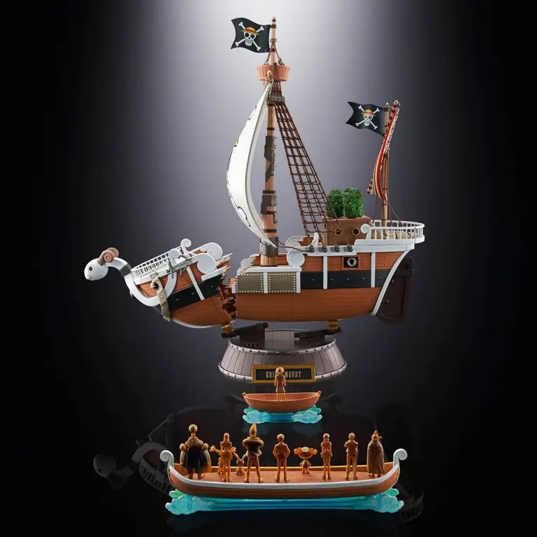 Kapal Going Merry, kapal ikonik kru Topi Jerami Gambar kapal Going Merry