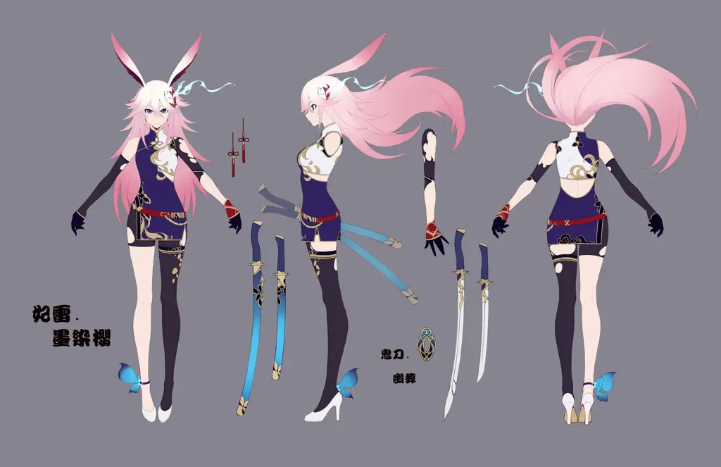 Detail desain karakter dalam film Planet Anime Desain karakter anime yang unik dan detail