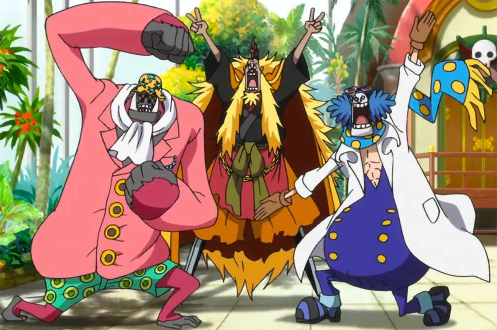 Adegan dari Film One Piece Film: Strong World Gambar adegan dari film One Piece Film: Strong World