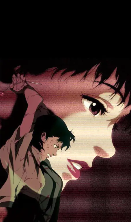 Screenshot adegan menegangkan Perfect Blue Screenshot adegan film Perfect Blue