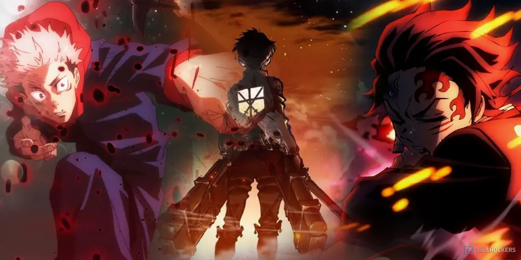 Momen Aksi Terbaik dalam Film Anime Potongan gambar adegan aksi terbaik dari berbagai film anime