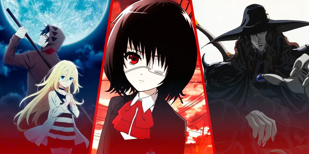 Berbagai pilihan film anime horor romantis yang menarik Poster-poster film anime horor romantis
