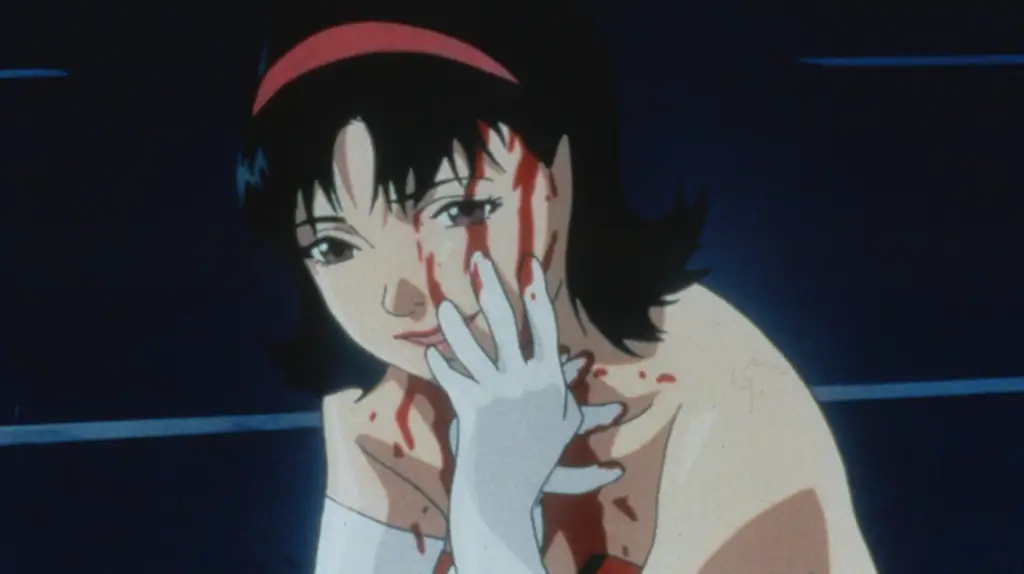 Suasana menegangkan dalam film Perfect Blue Adegan menegangkan dari film Perfect Blue