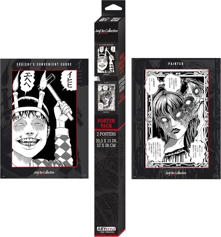 Berbagai poster film anime horor yang menegangkan Poster film anime horor