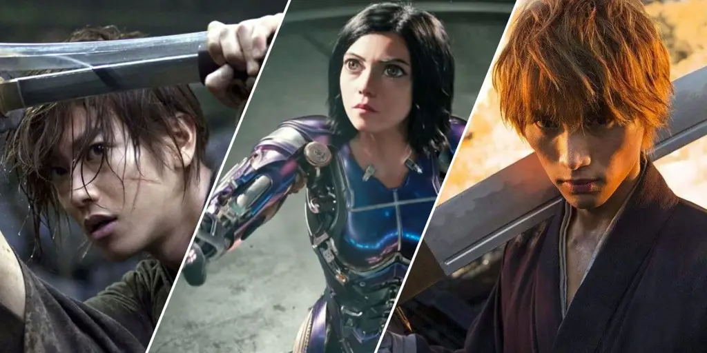 Adegan Aksi yang Epik Adegan aksi menegangkan dari film anime