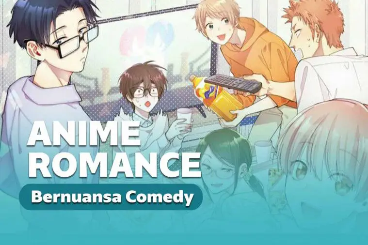 Momen lucu dan romantis dalam film anime Adegan romantis komedi dari film anime