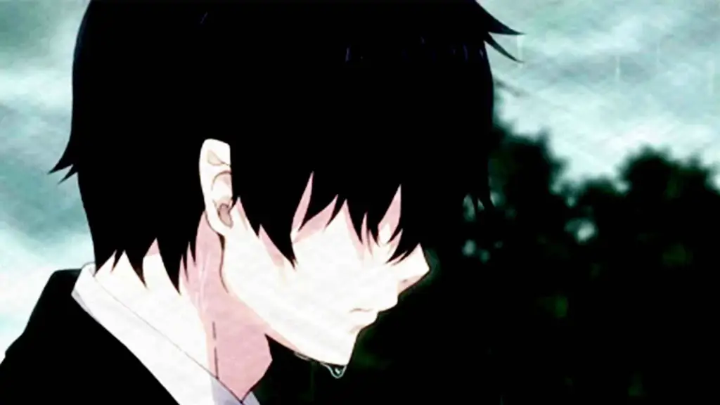 Ekspresi karakter anime yang menyentuh hati Wajah anime yang menangis