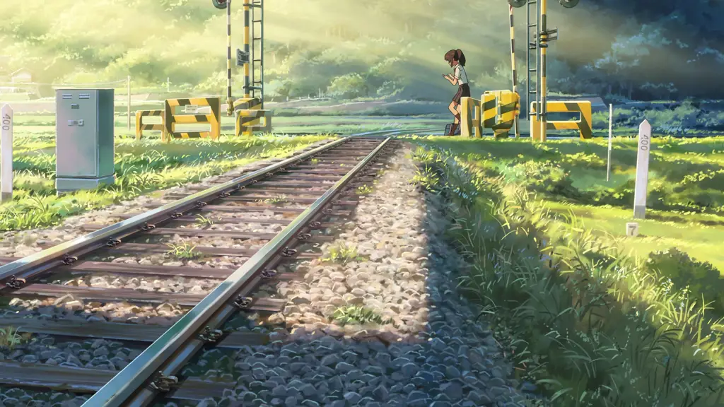 Keindahan Latar Belakang Anime Pemandangan indah dalam film anime