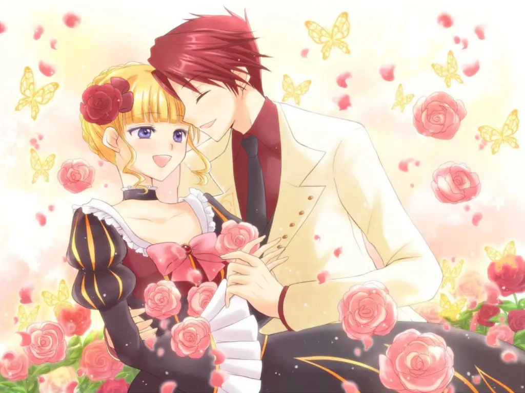 Pasangan anime yang akan membuatmu gemas Pasangan anime yang bahagia dan lucu