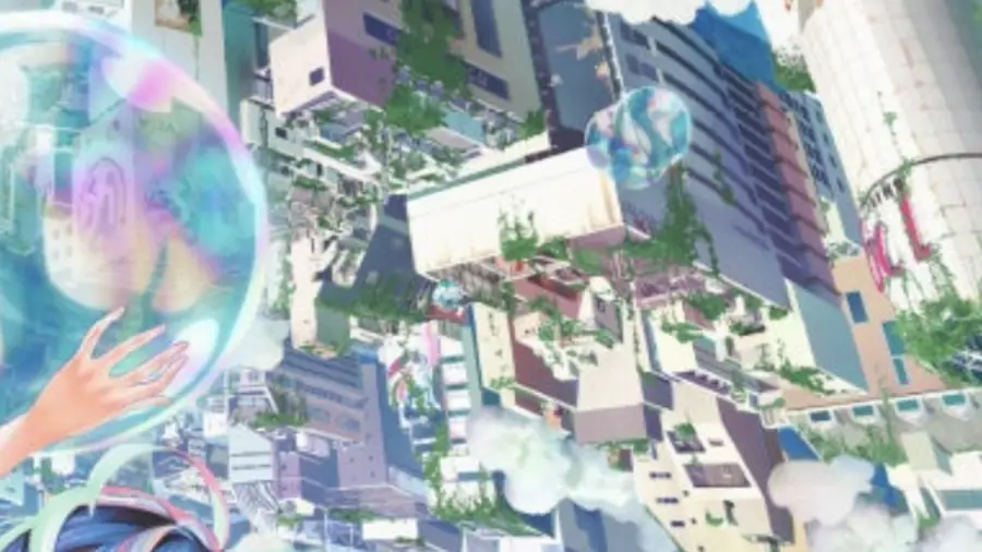 Suasana dystopian masa depan dalam film anime Harmony Suasana dystopian masa depan dalam film anime Harmony