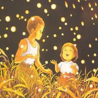 Gambar adegan dari film Grave of the Fireflies yang menyayat hati