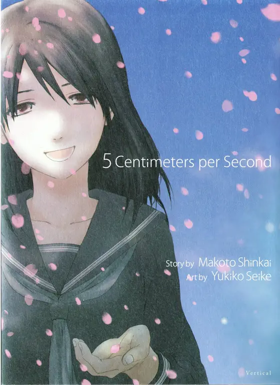 Potret Takaki dan Akari Ilustrasi karakter dalam film 5 Centimeter per Second
