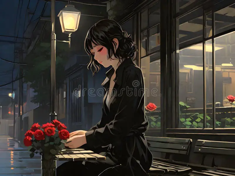 Tema kesepian dalam film 5cm per Second Ilustrasi karakter anime yang merasa kesepian