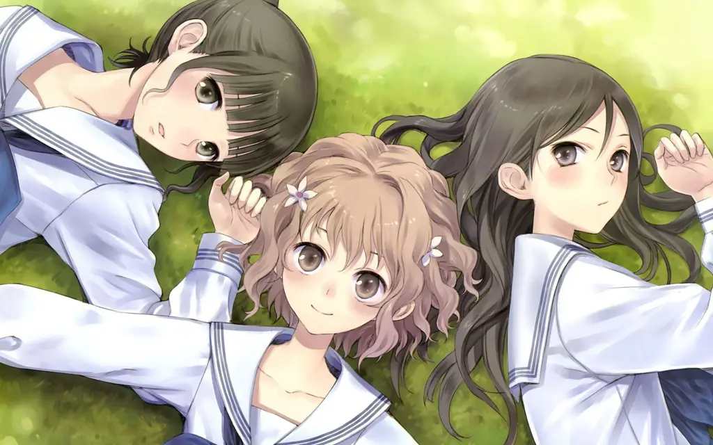 Persahabatan yang mengharukan dalam anime Gambar persahabatan dalam anime