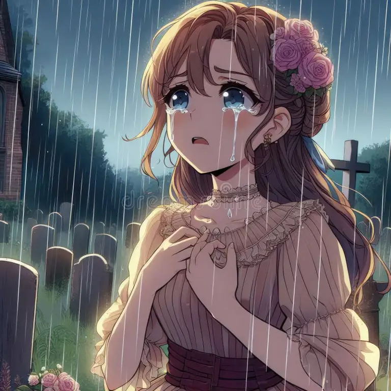 Emosi yang Sangat Menyentuh Karakter Anime Sedang Menangis