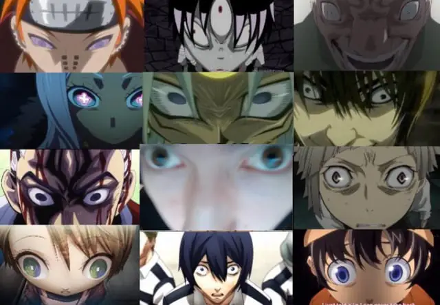 Detail Karakter Anime yang Menawan Gambar close-up karakter anime