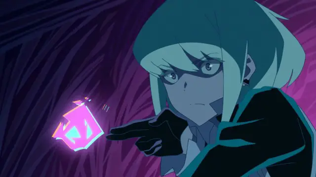 Akci spektakuler Promare Adegan aksi dari film Promare