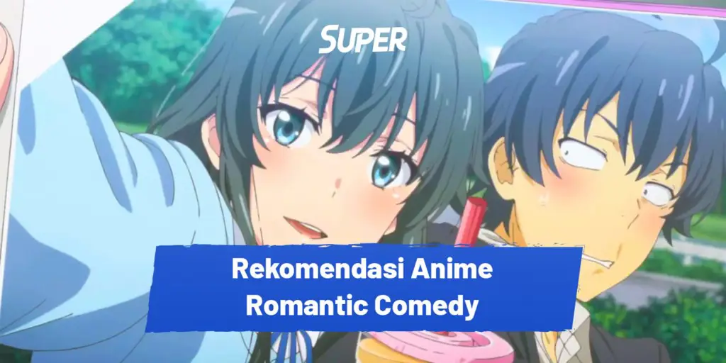 Adegan romantis dan komedi dalam anime