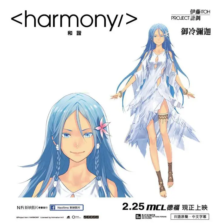 Karakter-karakter yang unik dan menarik dalam Harmony Para karakter dalam film anime Harmony
