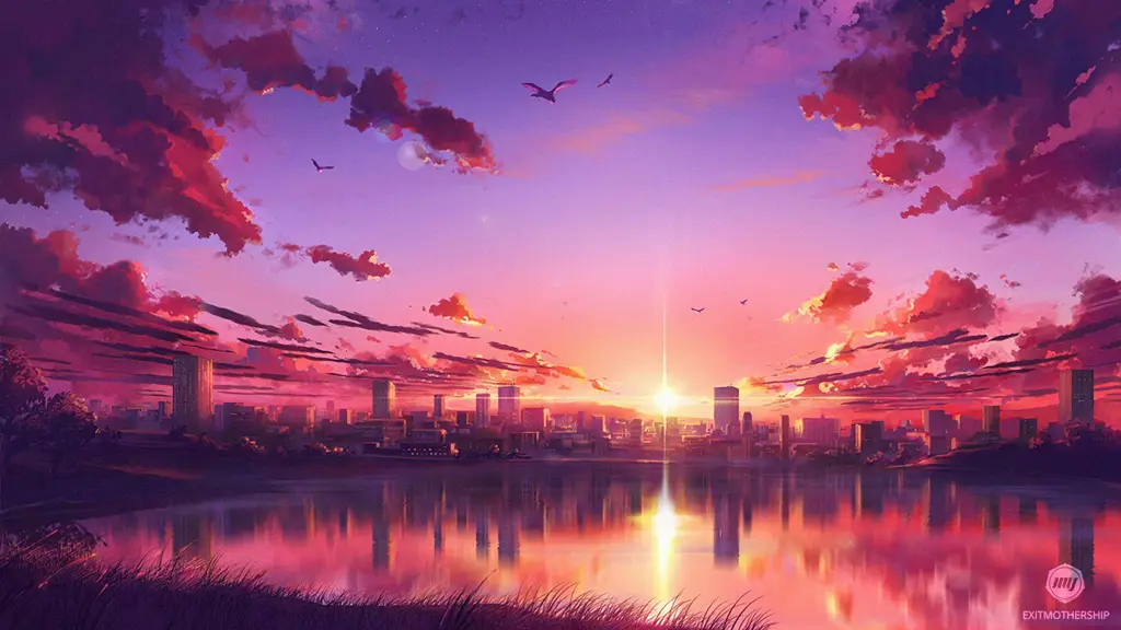 Keindahan latar belakang dalam film anime Gambar latar belakang anime terbaik