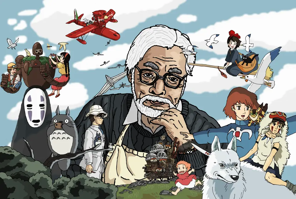 Karakter Unik dan Mengingatkan Karakter-karakter ikonik karya Hayao Miyazaki
