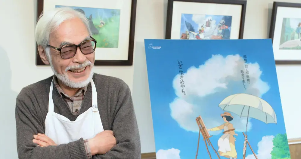 Hayao Miyazaki, Pendiri Studio Ghibli Foto Hayao Miyazaki dan Studio Ghibli