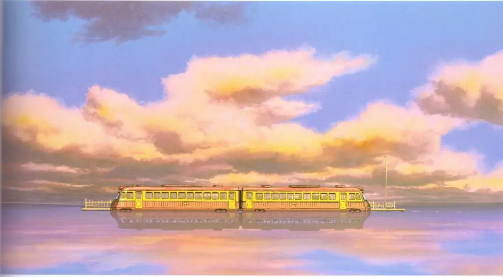 Adegan ikonik dari film Spirited Away Adegan film animasi Spirited Away
