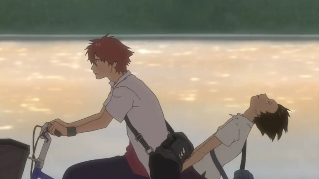 Menikmati Film Anime Bersama Teman Orang-orang menonton film anime bersama