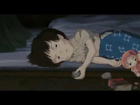 Adegan mengharukan dari film anime Grave of the Fireflies