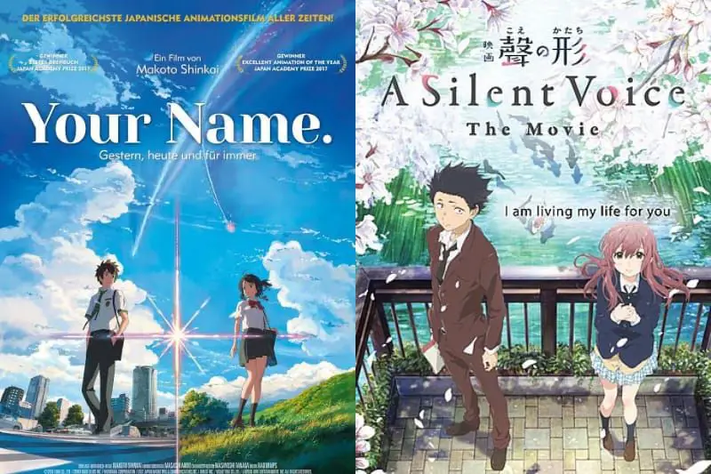Koleksi poster film anime sedih Poster film-film anime sedih terbaik
