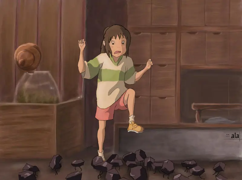 Perjalanan Transformasi Chihiro Chihiro, tokoh utama dalam film Spirited Away