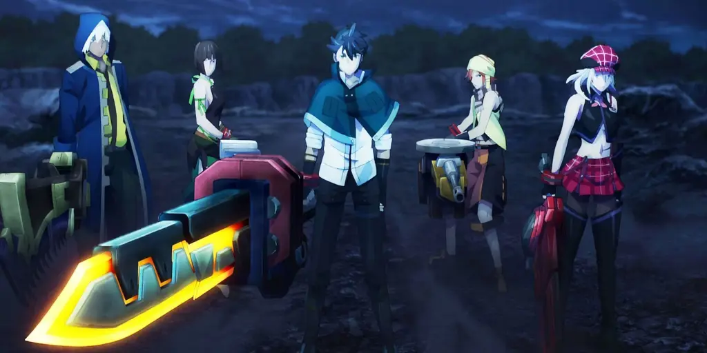 Karakter anime dengan CGI Karakter anime dengan CGI