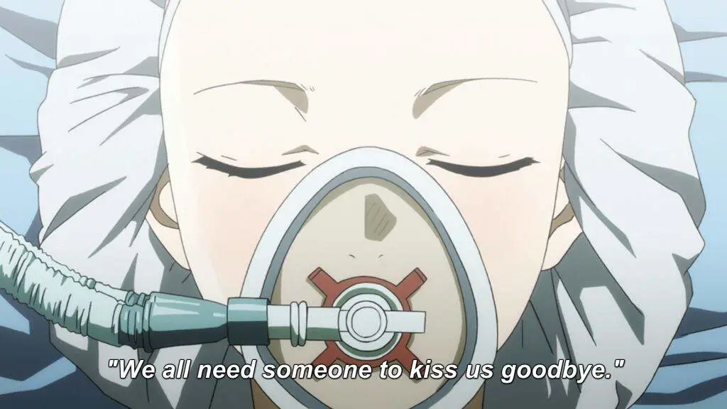 Gambar adegan sedih dari film anime Gambar adegan sedih dari film anime