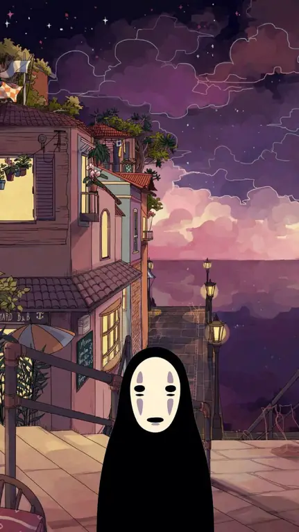 No-Face dan Representasi Kesepian No-Face, roh misterius dalam film Spirited Away