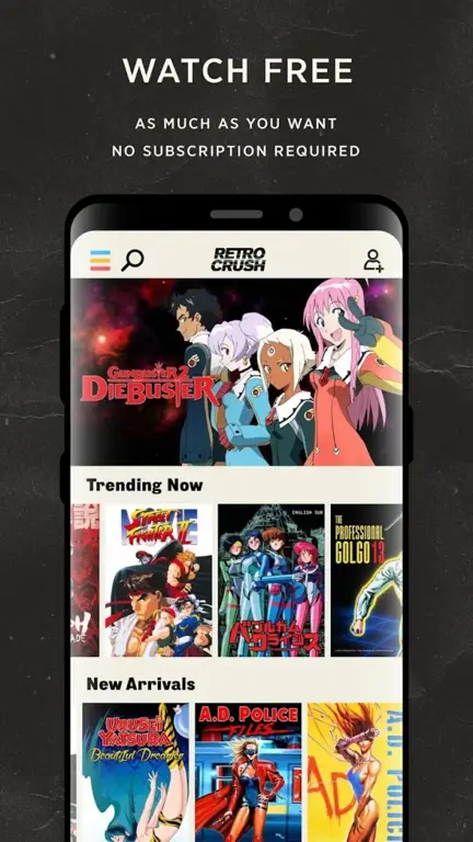 Aplikasi Streaming Anime di Smartphone Gambar berbagai aplikasi streaming anime di smartphone