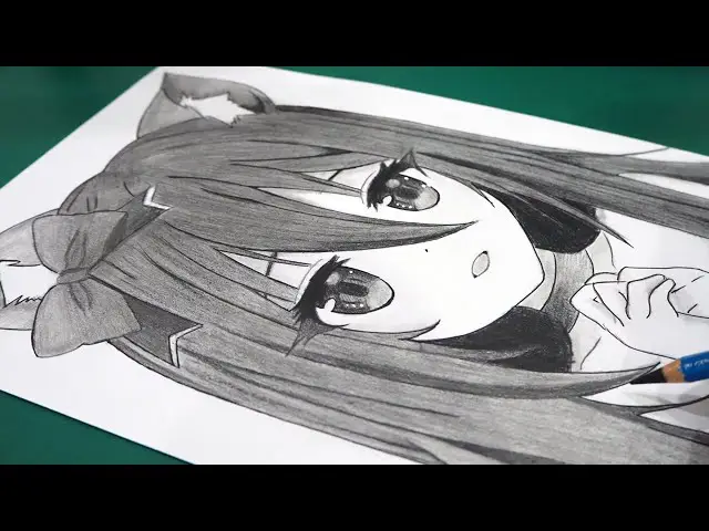Karakter Anime yang Hidup Ilustrasi karakter anime yang ceria