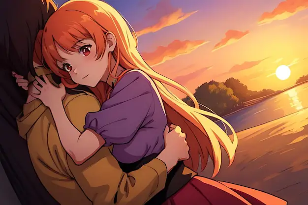 Berbagai Pasangan Romantis dalam Anime Ilustrasi pasangan anime yang romantis