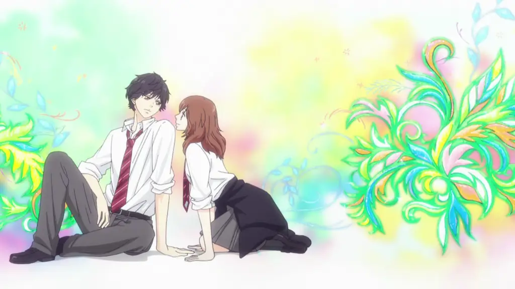 Momen romantis yang tak terlupakan Adegan romantis dalam film anime