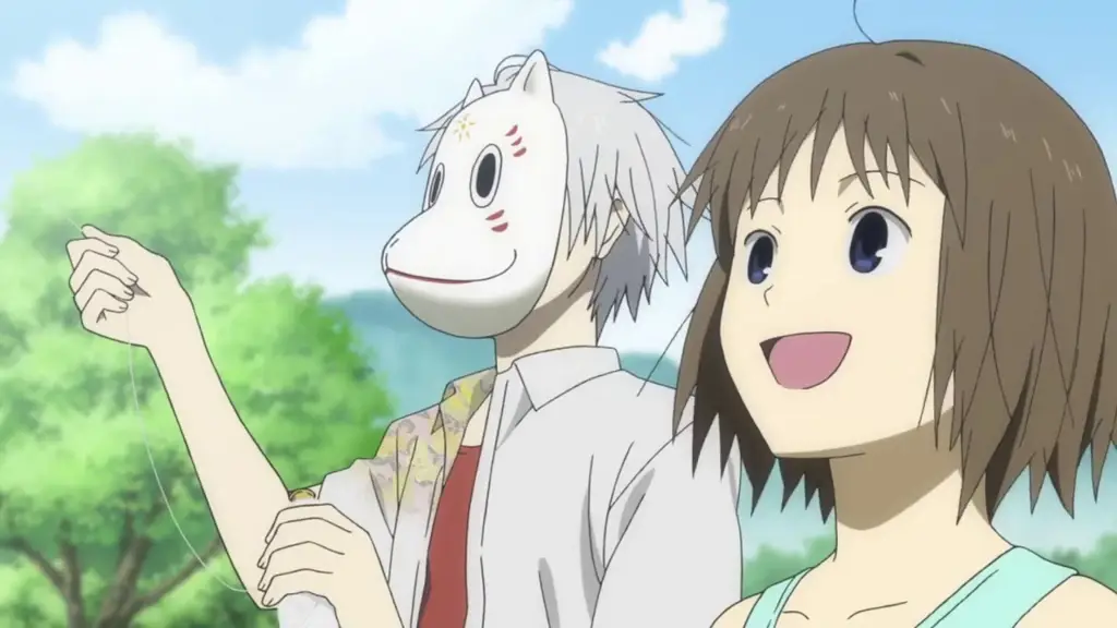 Adegan Menarik dari Hotarubi no Mori e Adegan dari film anime Hotarubi no Mori e